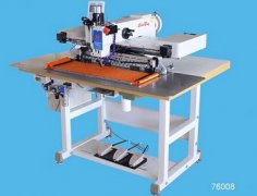 76008 Large area automatic webbing pattern sewing machine